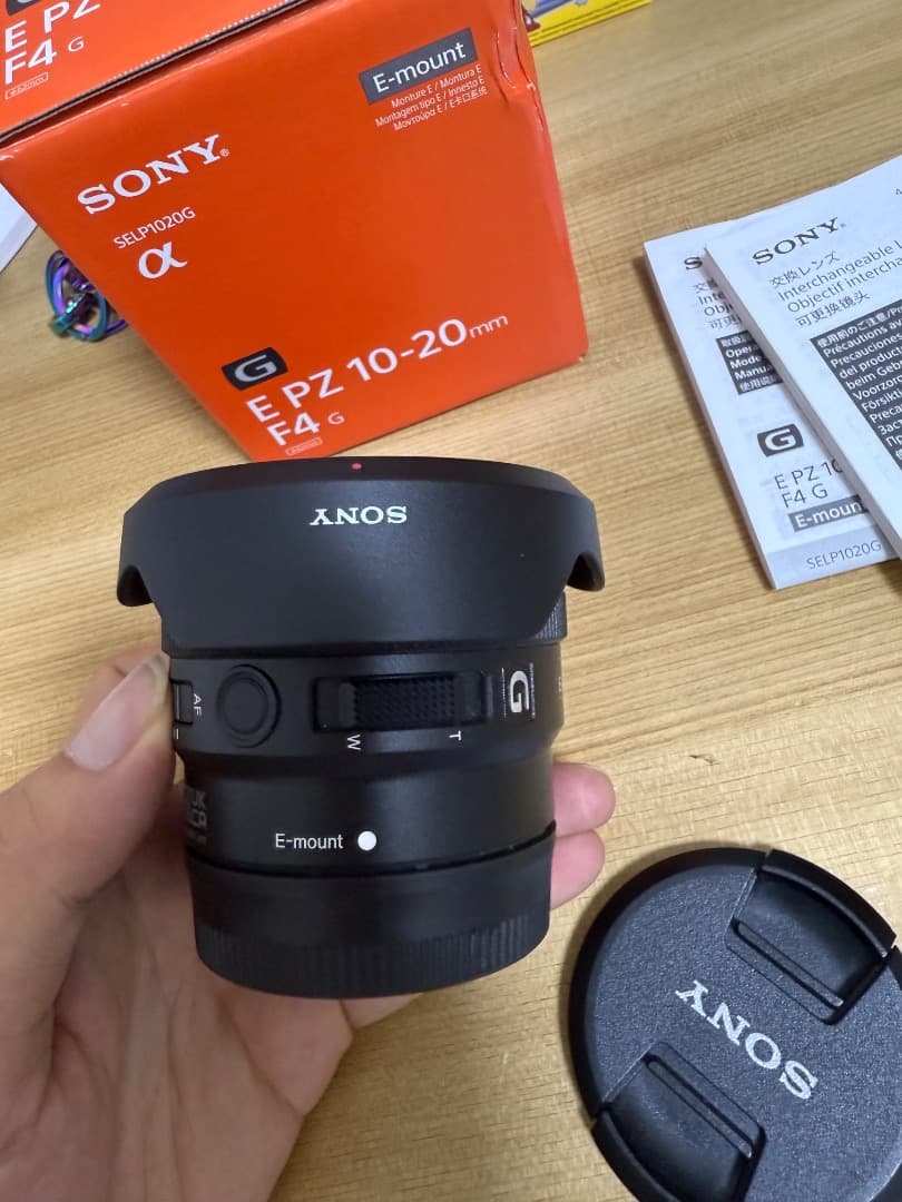 SONY E PZ 10-20mm F4 G ズームレンズ SELP1020G