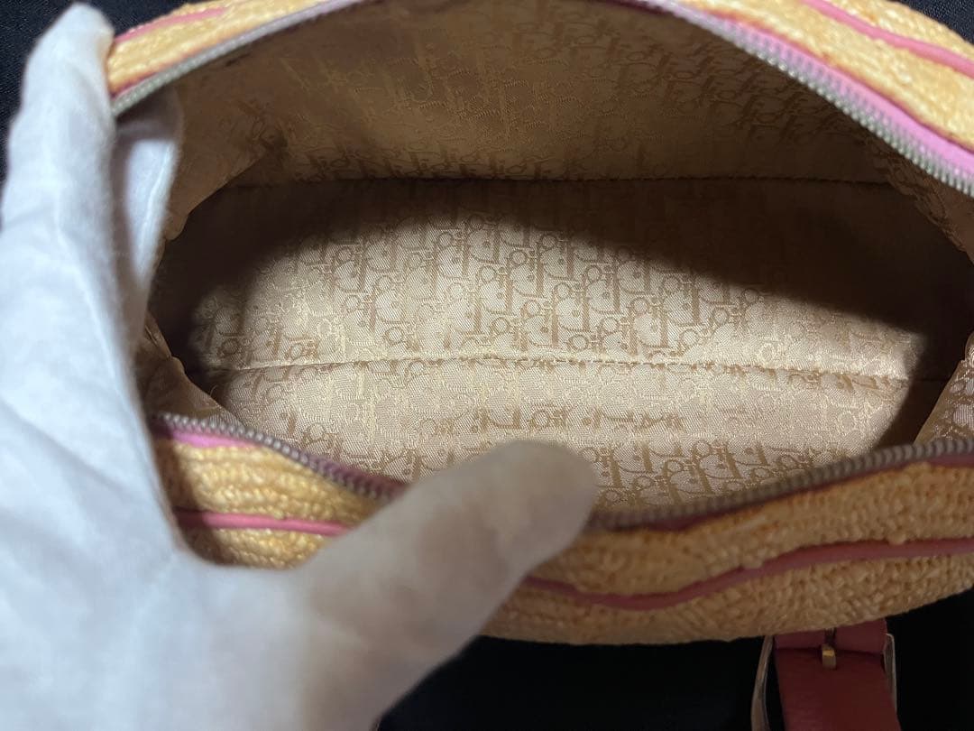 ディオールDior ガリアーノ リミテッドエディション かごバッグ レア 限定品