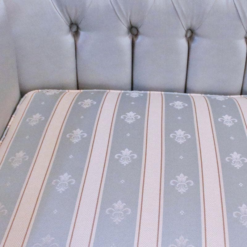 二人掛けソファ 幅190cm ロココ 白家具 ダブルソファ 602-1032