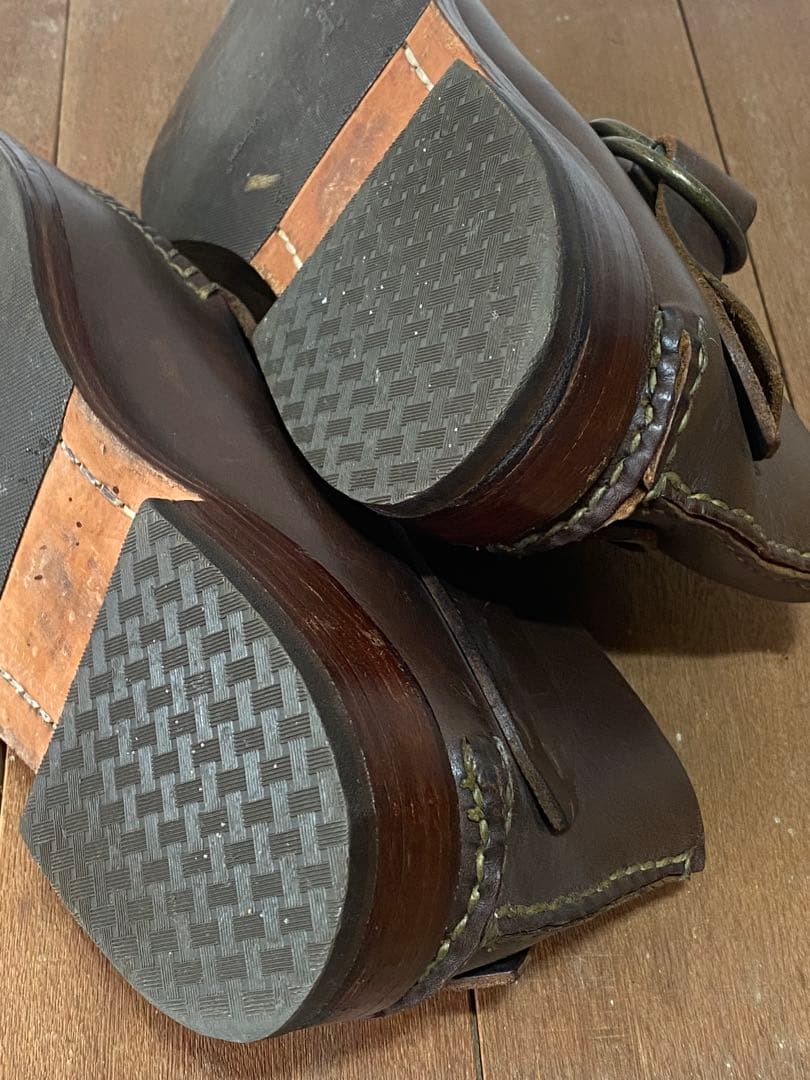 ユケテンYUKETEN ダブルリングモカシン【美品】ビブラムソール