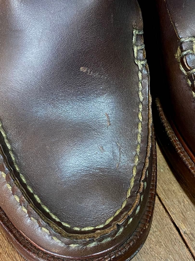 ユケテンYUKETEN ダブルリングモカシン【美品】ビブラムソール