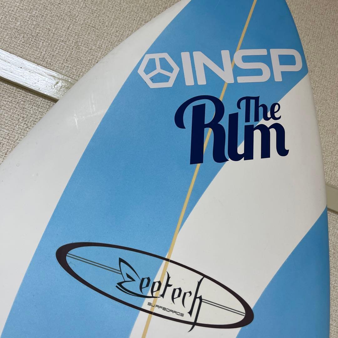 セミロングサーフボード　ワックスいらない