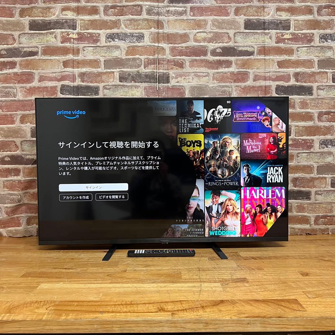 パナソニック 43V型 4K 液晶テレビ VIERA TH-43LX800