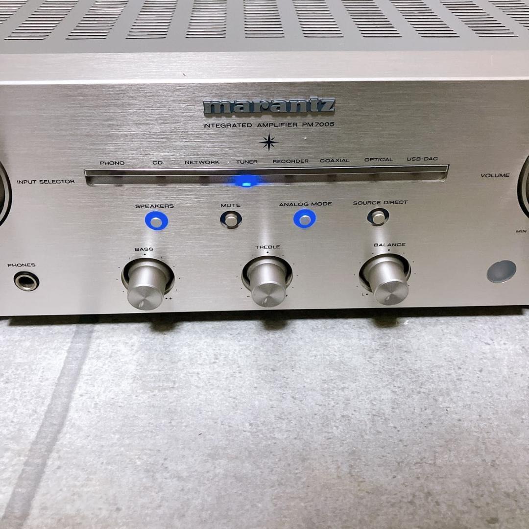 Marantz プリメインアンプ PM7005 シルバー リモコン付き ジャンク