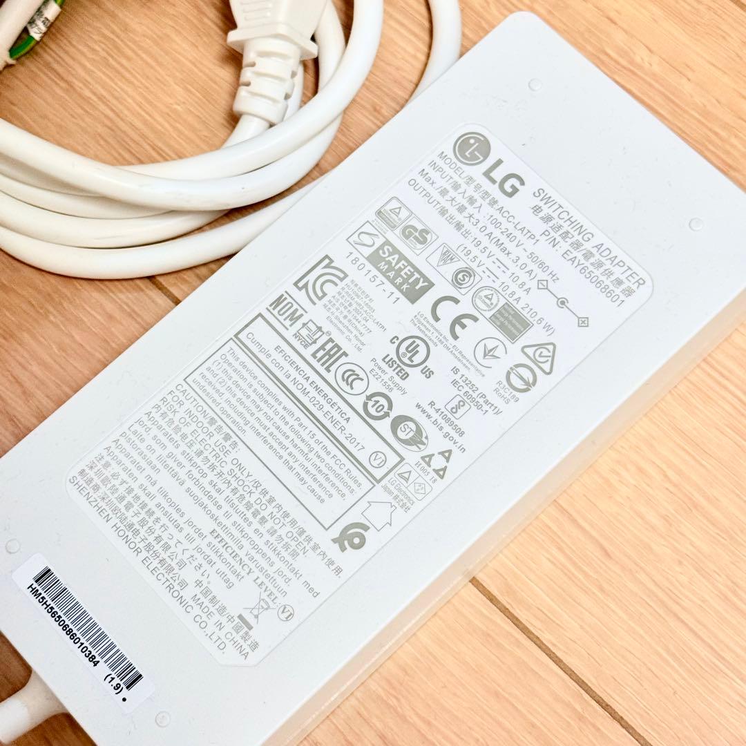 即購入可: LG 27UP850-W 27インチ 4Kモニター 動作品