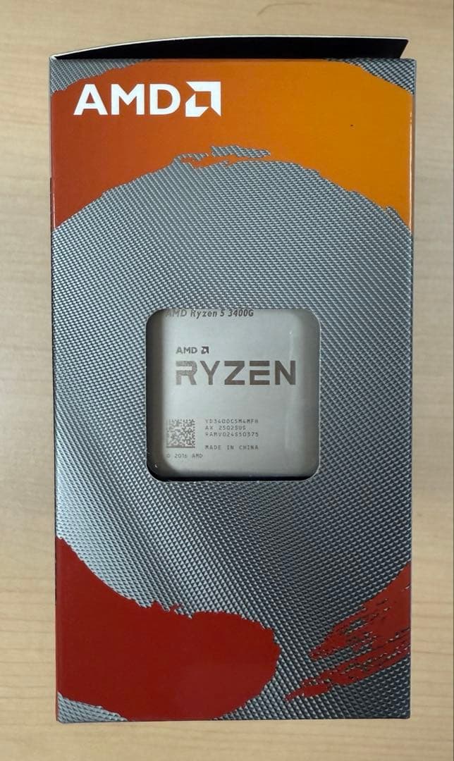 【Windows 11 対応】AMD Ryzen 5 3400G CPU