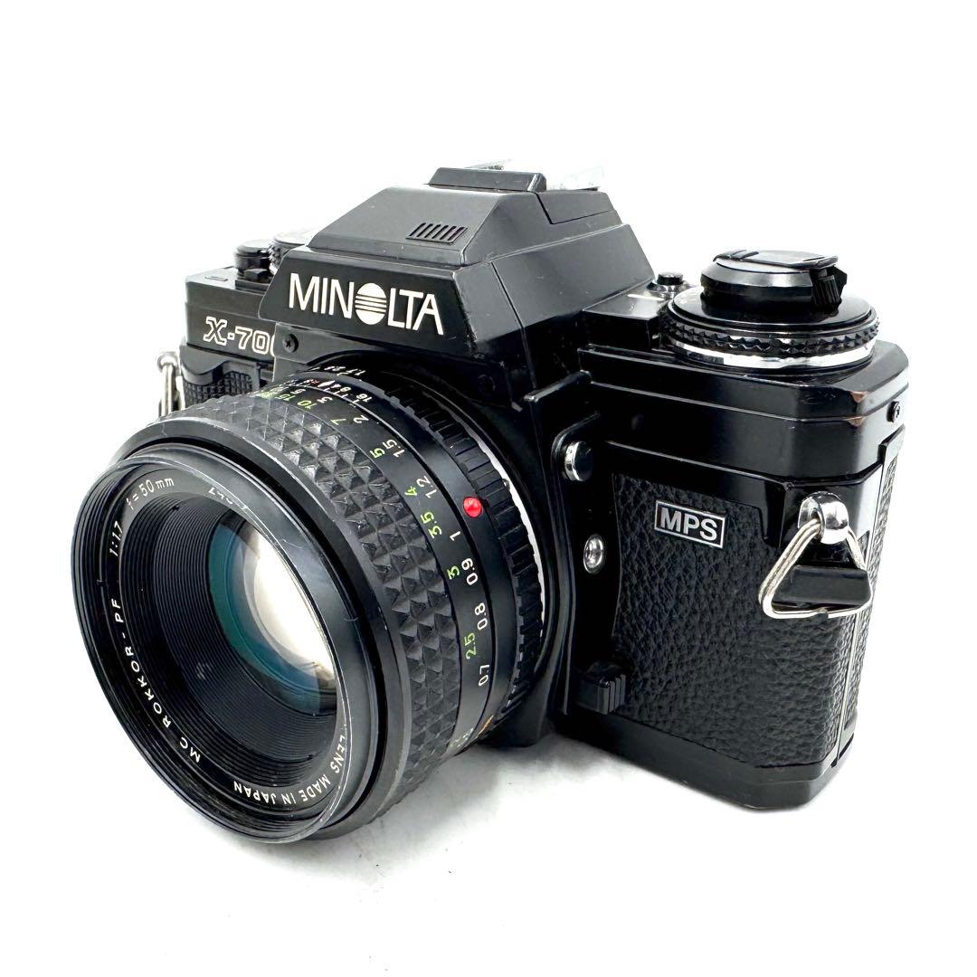 完動品 MINOLTA ミノルタ X-700 銘玉50mm F1.7 レンズ付