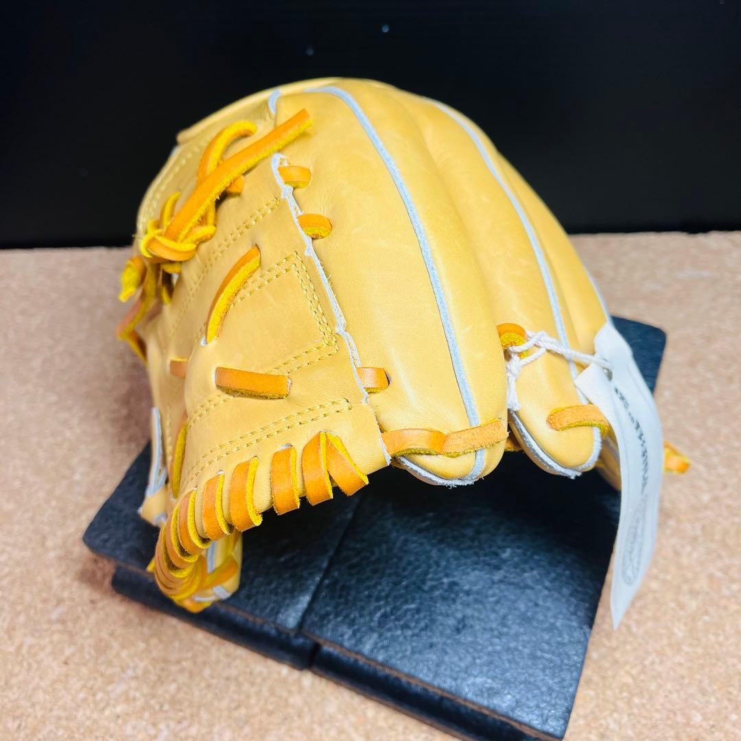 【未使用】美津和タイガー硬式野球ニ塁手用グローブHGFM13SIー401 右投げ