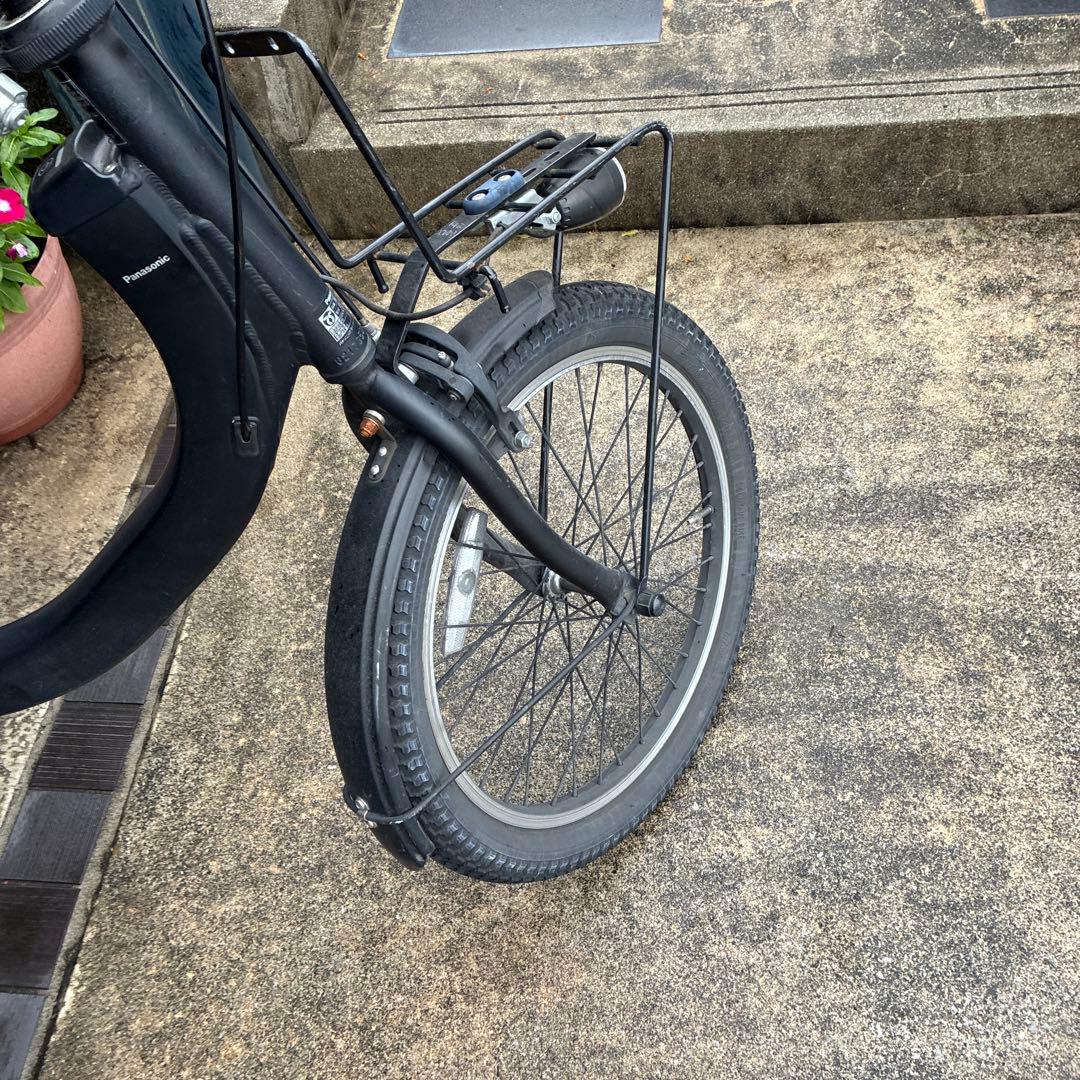 電動アシスト自転車 シティタイプ 黒
