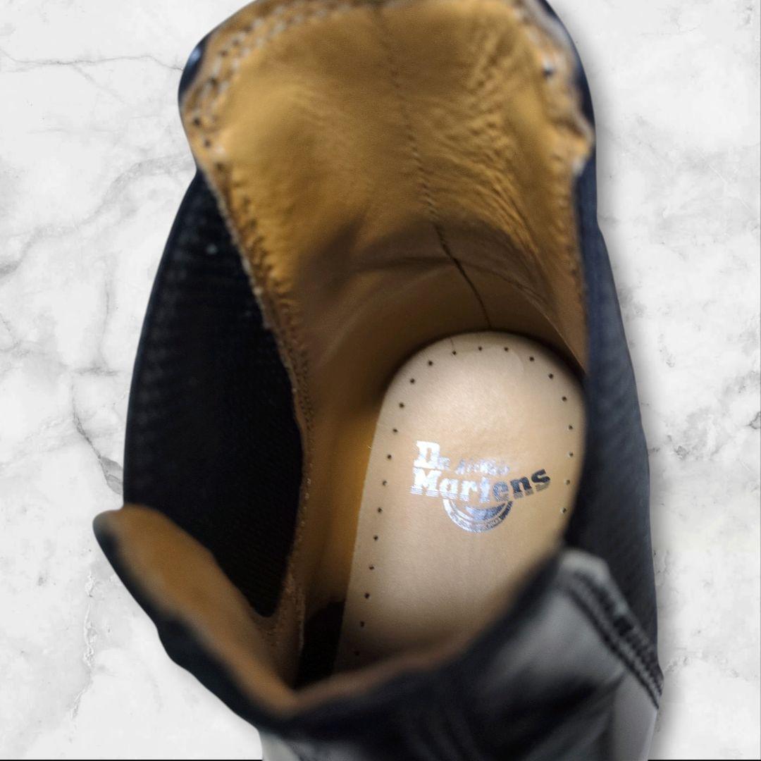 美品✨ドクターマーチン チェルシーブーツ 2976YS 黒 24 サイドゴア