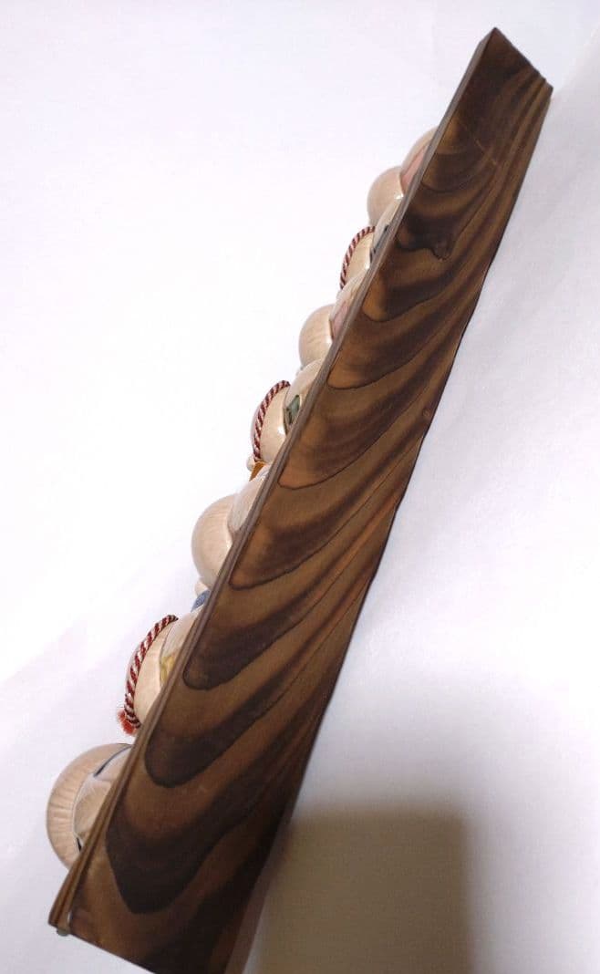 七福神たぬき ■ 七匹のたぬき 陶器製 置物 狸 昭和レトロ 日本 和風 伝統