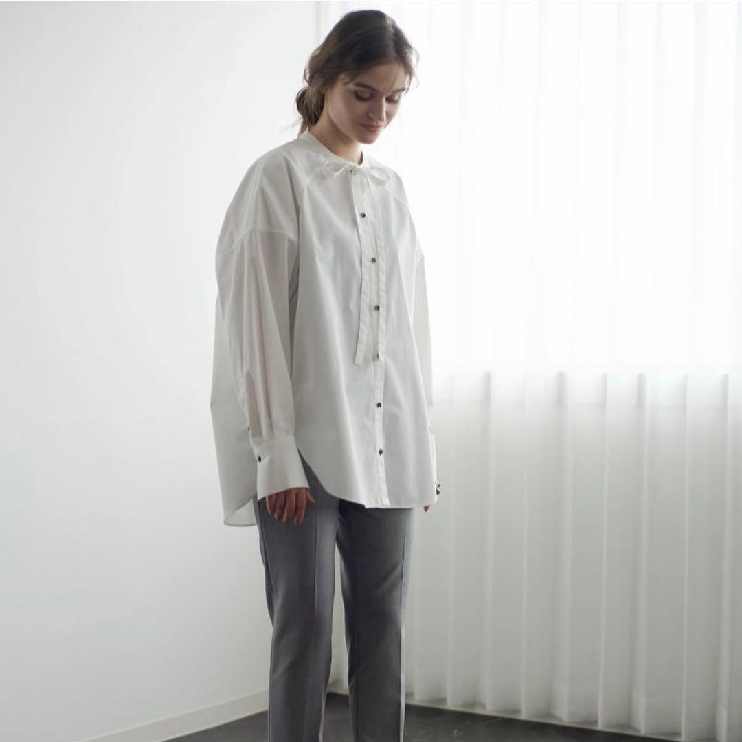 ★お値下げ★美品★人気商品★OHGA オーガ　ボウタイブラウス