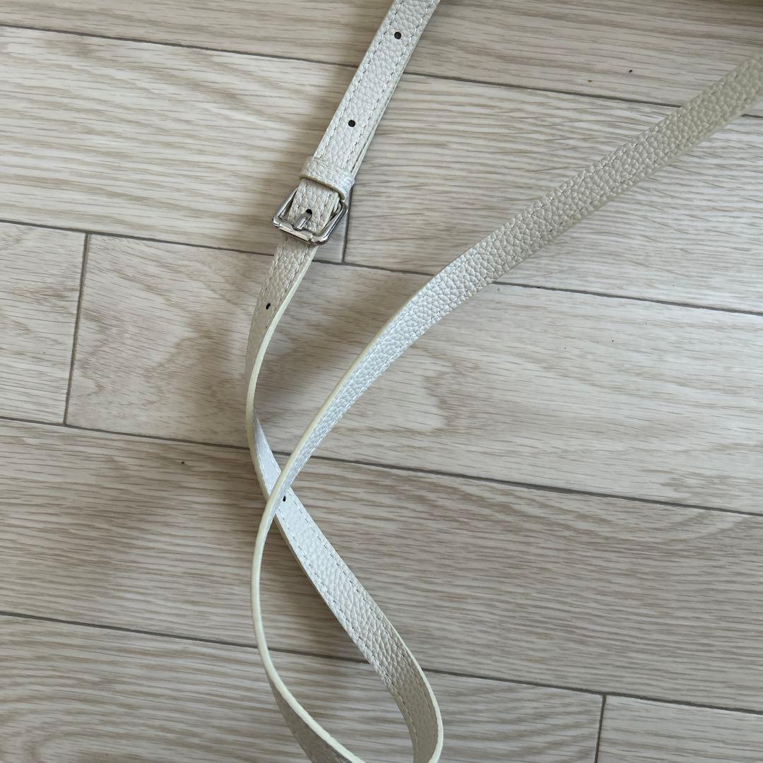 ミンクso4store ミニ デボネア ハンドバッグアイボリー