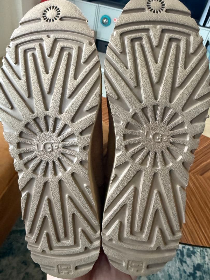 MT 　UGG ムートンブーツ　キャメル　23cm