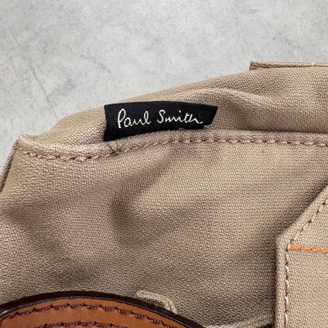 ポールスミス ショルダーバッグ メッセンジャーバッグ vintage カーキ
