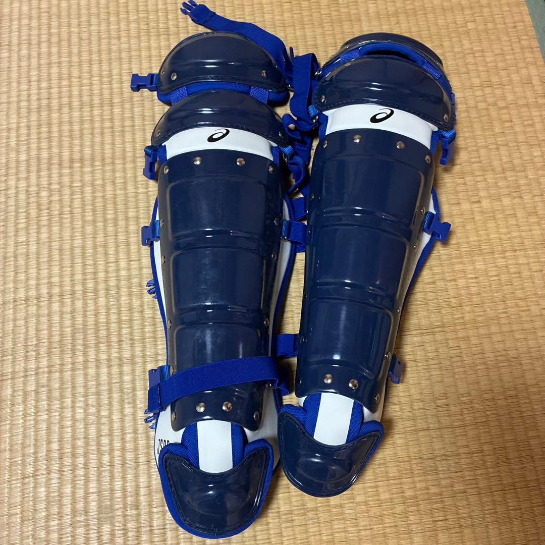 週末限値下asics ジュニア軟式野球キャッチャープログテクターネイビーJSBB