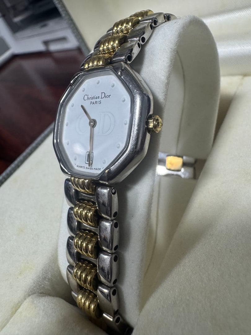 Christian Dior オクタゴナル時計　新品電池✨稼働