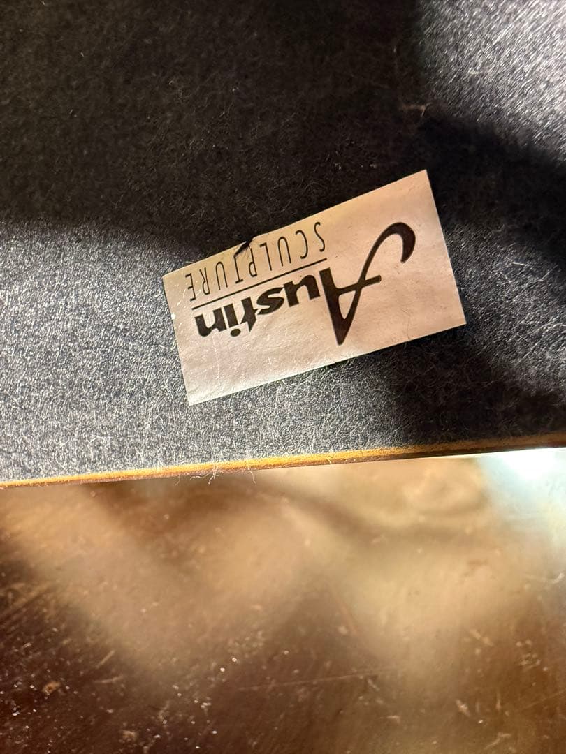 A.DANIEL アールデコ彫刻 大型オブジェ 1989 スワン フェニックス