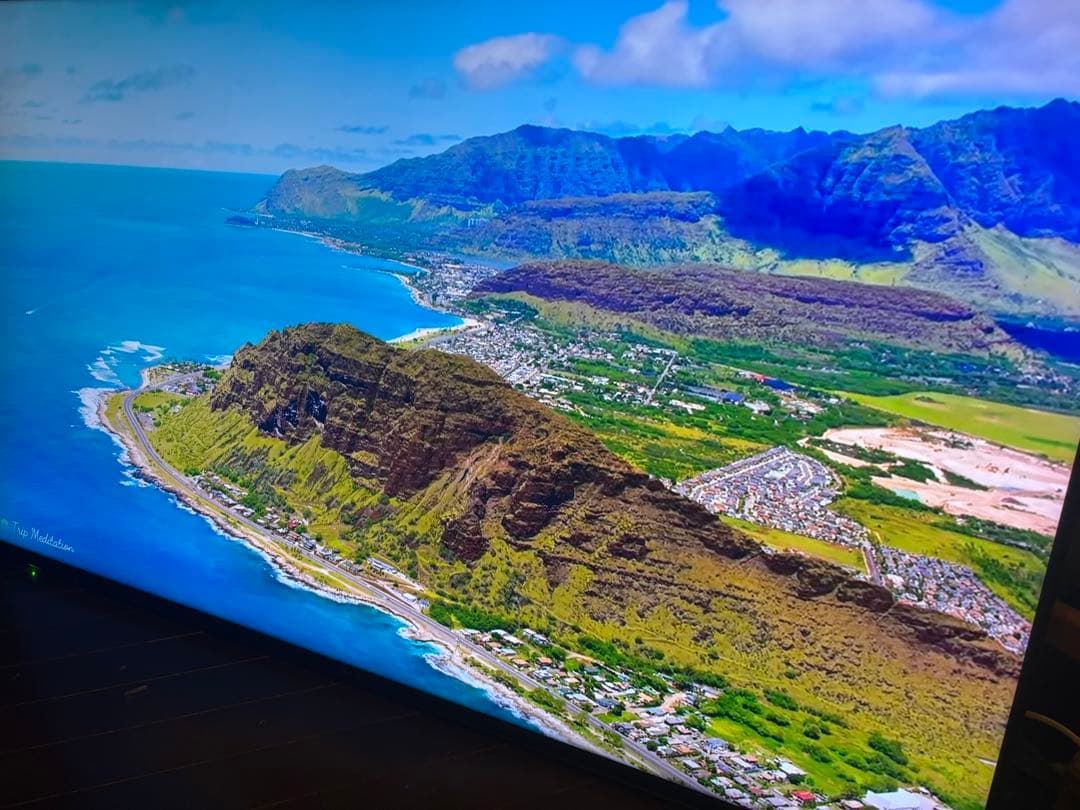 ハイセンス Hisense 55型 テレビ 55U7E 縦ブレ 訳あり