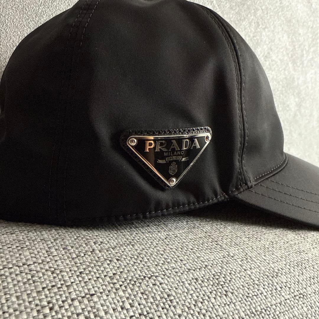 【美品】PRADA ナイロンキャップ