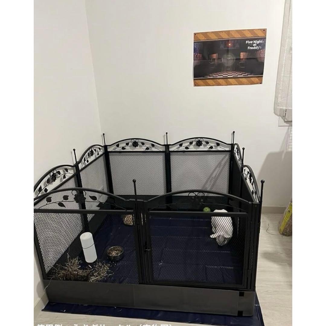 ペットサークル　ベビーサークル　レイアウト自由　屋内屋外兼用