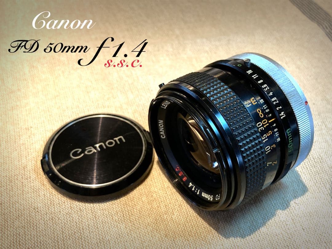 ★Canon FTb ★FD f1.4ssc★完動品＊美品＊初期保証＊作例多数！