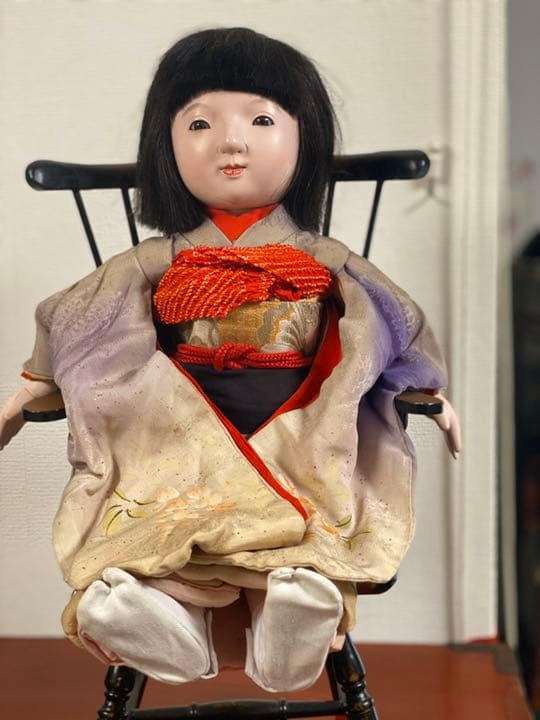 音羽　　市松人形　　　　　　　2020315 け