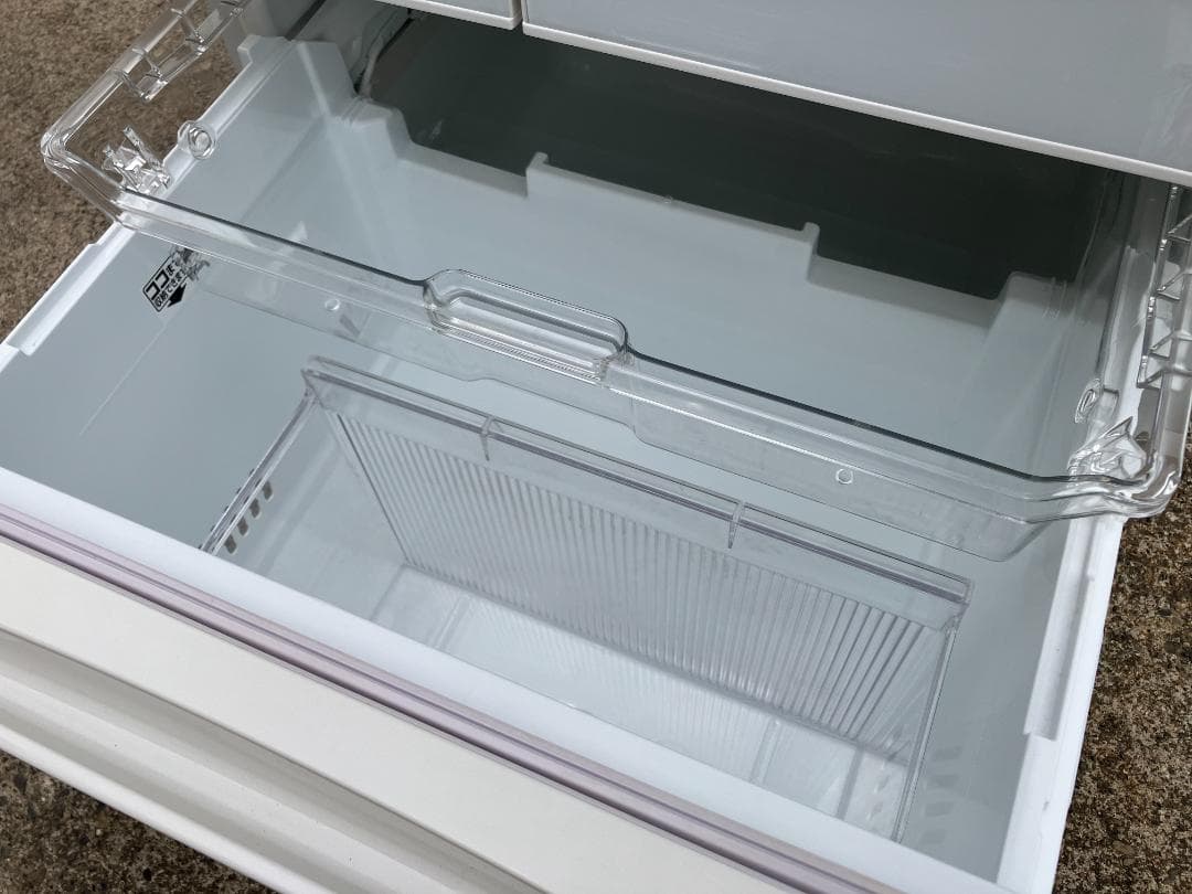 愛知岐阜/送料無料★東芝 410L冷蔵庫　GR-K41GXV(ZW)　17年製