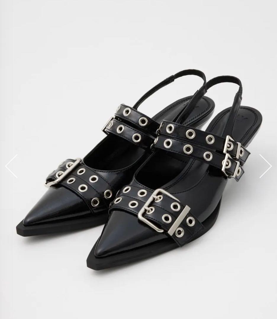 SLY POINTED TOE BELTED サンダル
