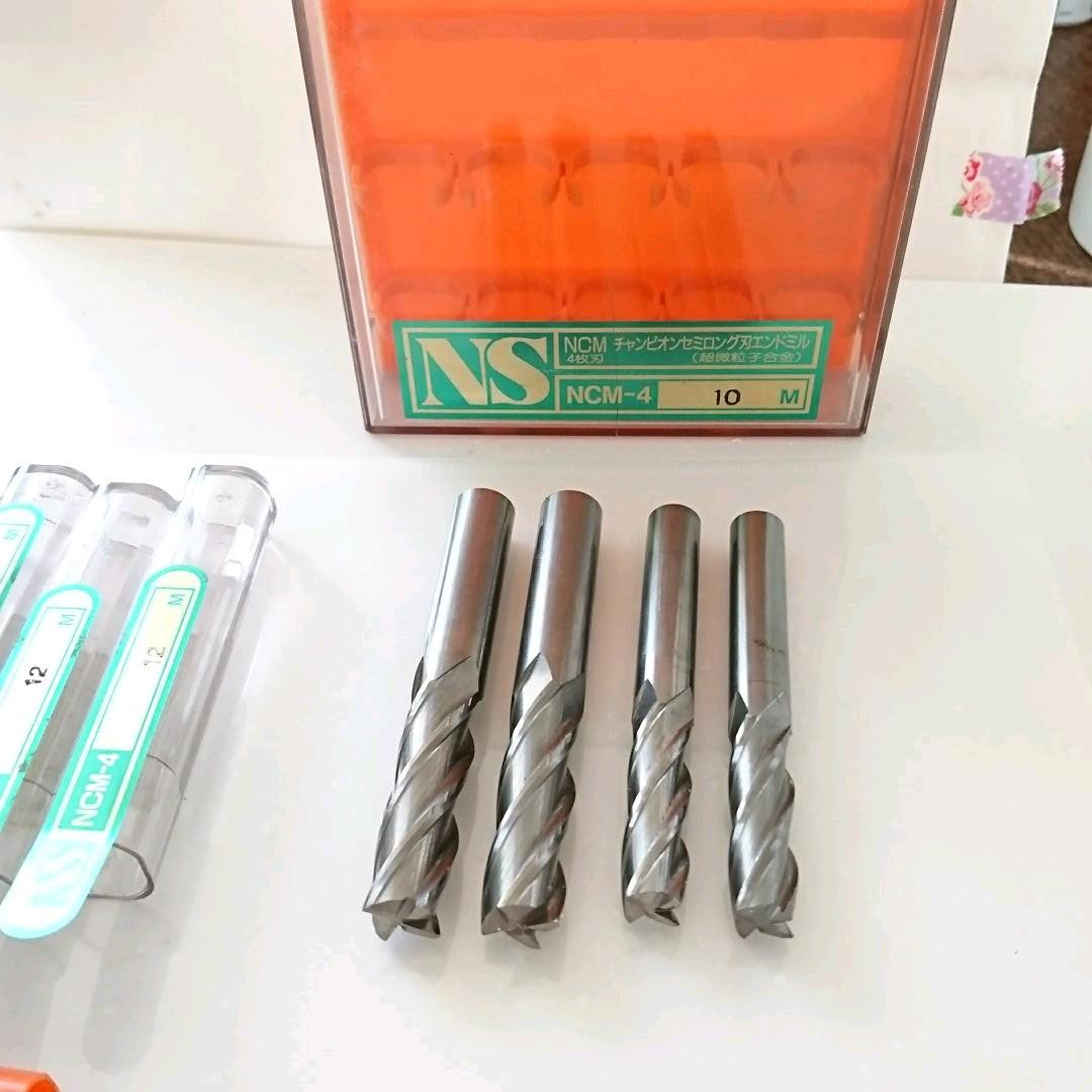 NS NCM-4   チャンピオンセミロング刃 エンドミル 超微粒子合金