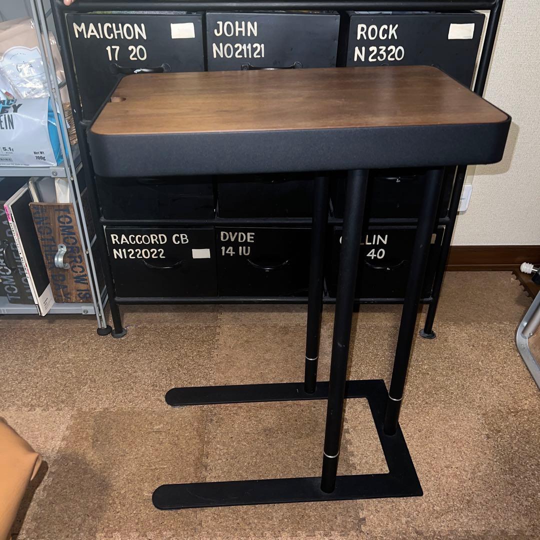 あずま工芸　ノエルサイドテーブル収納つき