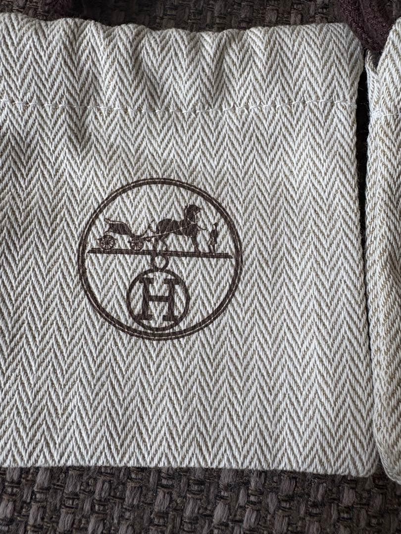 正規品　美品エルメス 巾着 保存袋 ポーチ 小物入れ（9x9cm）20枚セット