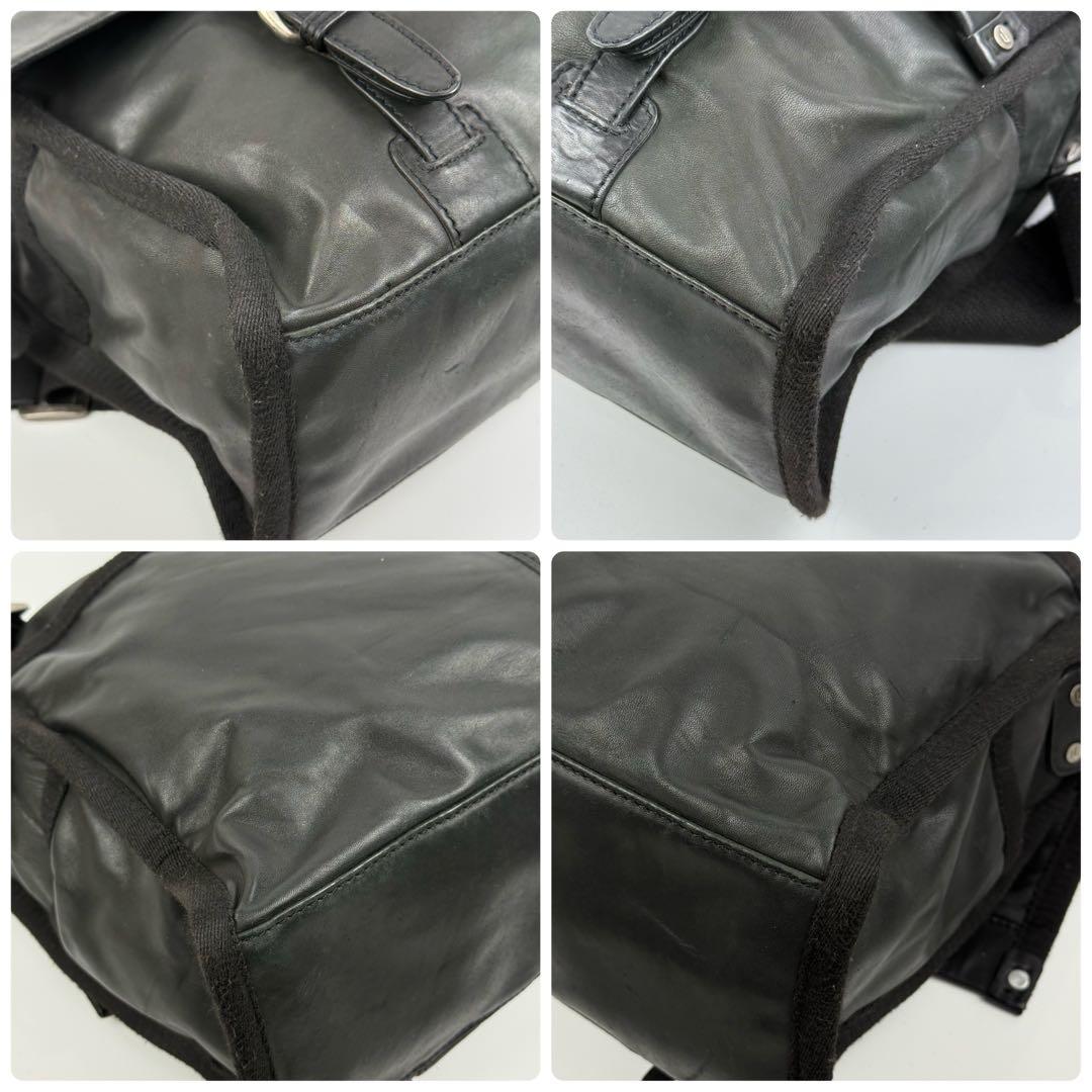 バッグ DIESEL l Logo Leather Messenger Bag