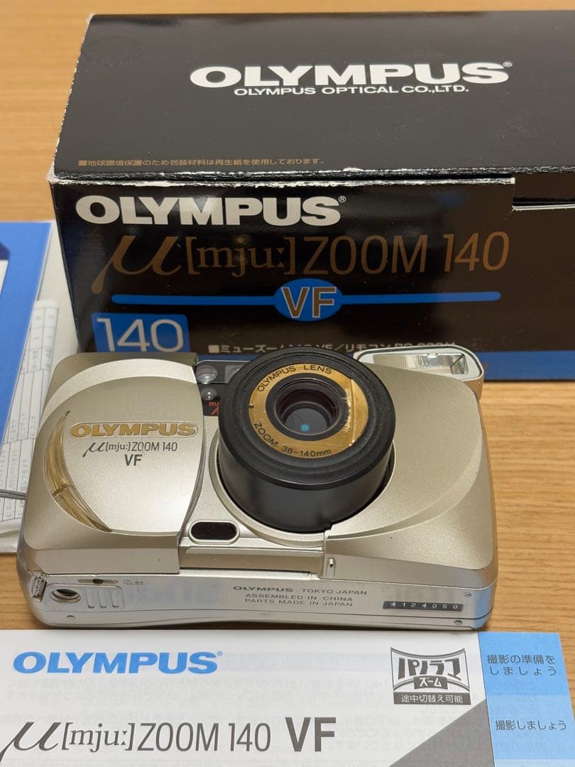 【希少】 Olympus μ ZOOM 140 CG オリンパス フィルムカメラ