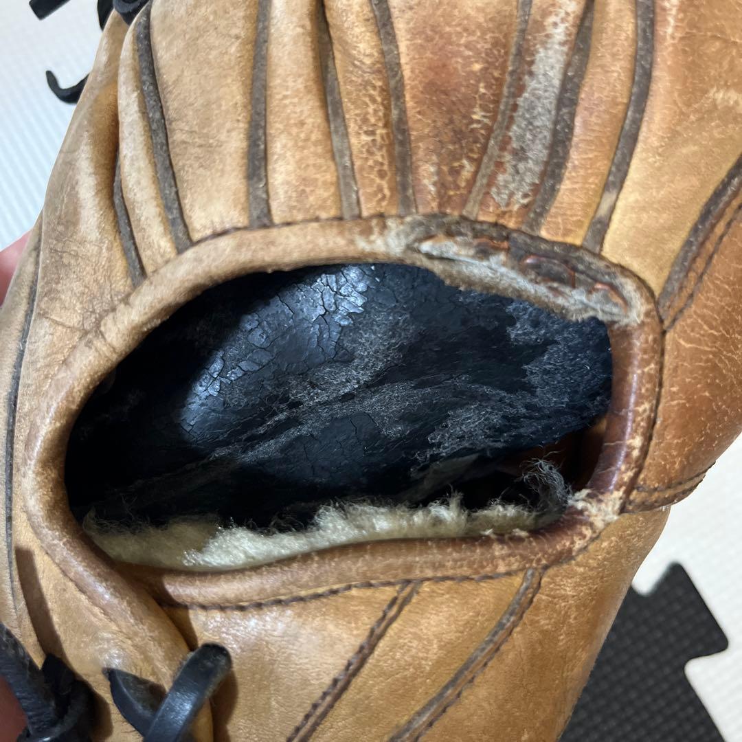 ASICS GOLDSTAGE 硬式グローブ ブラウン