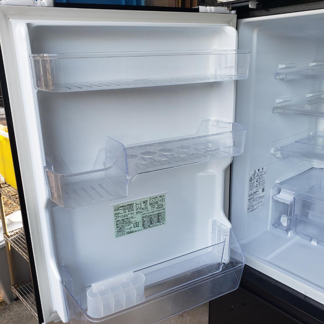 シャープ 3ドア冷蔵庫 SJ-GW35F-R どっちでもドア プラズマクラスター