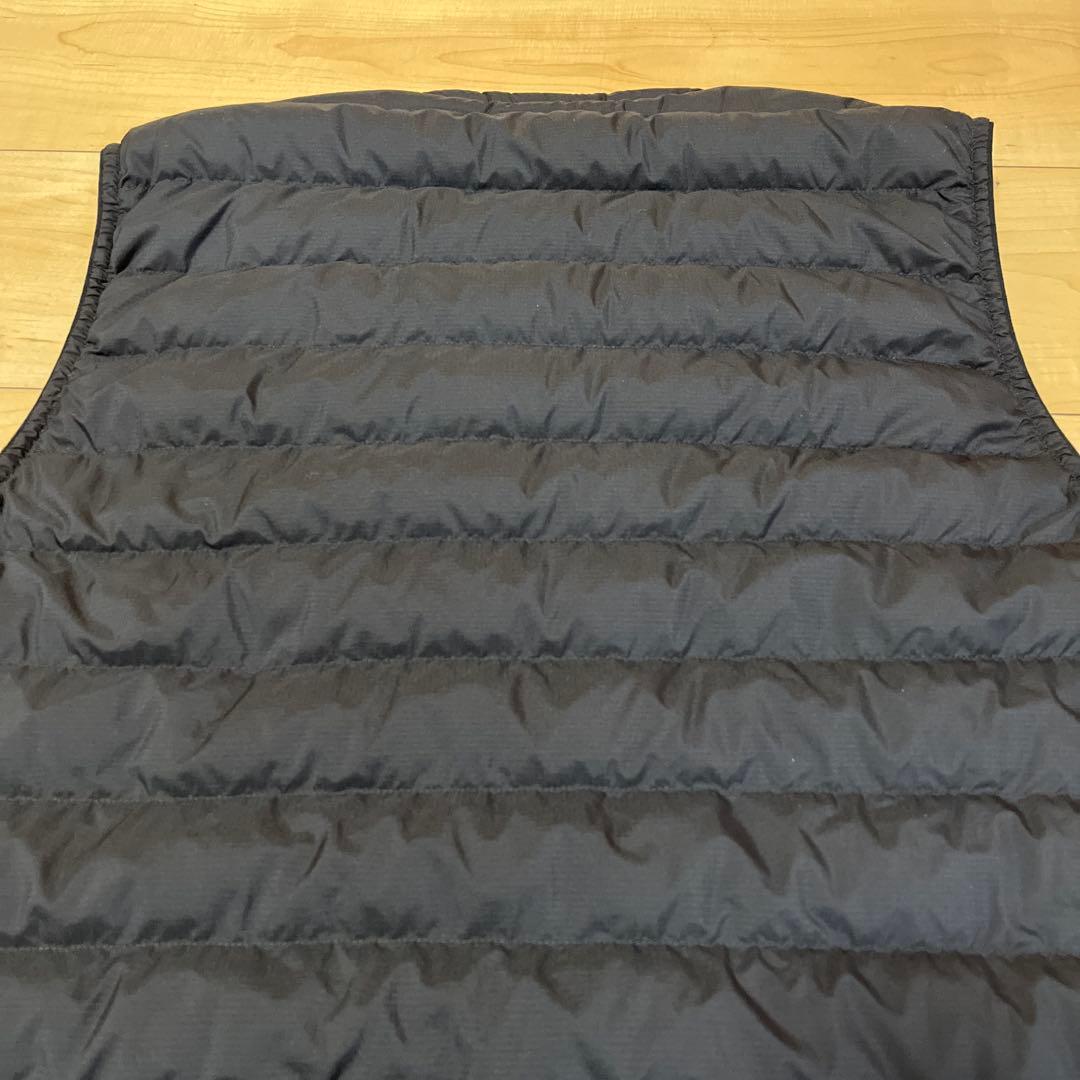 新品☆モンベル☆ スペリオダウン ラウンドネックベスト 黒 M 送料込み