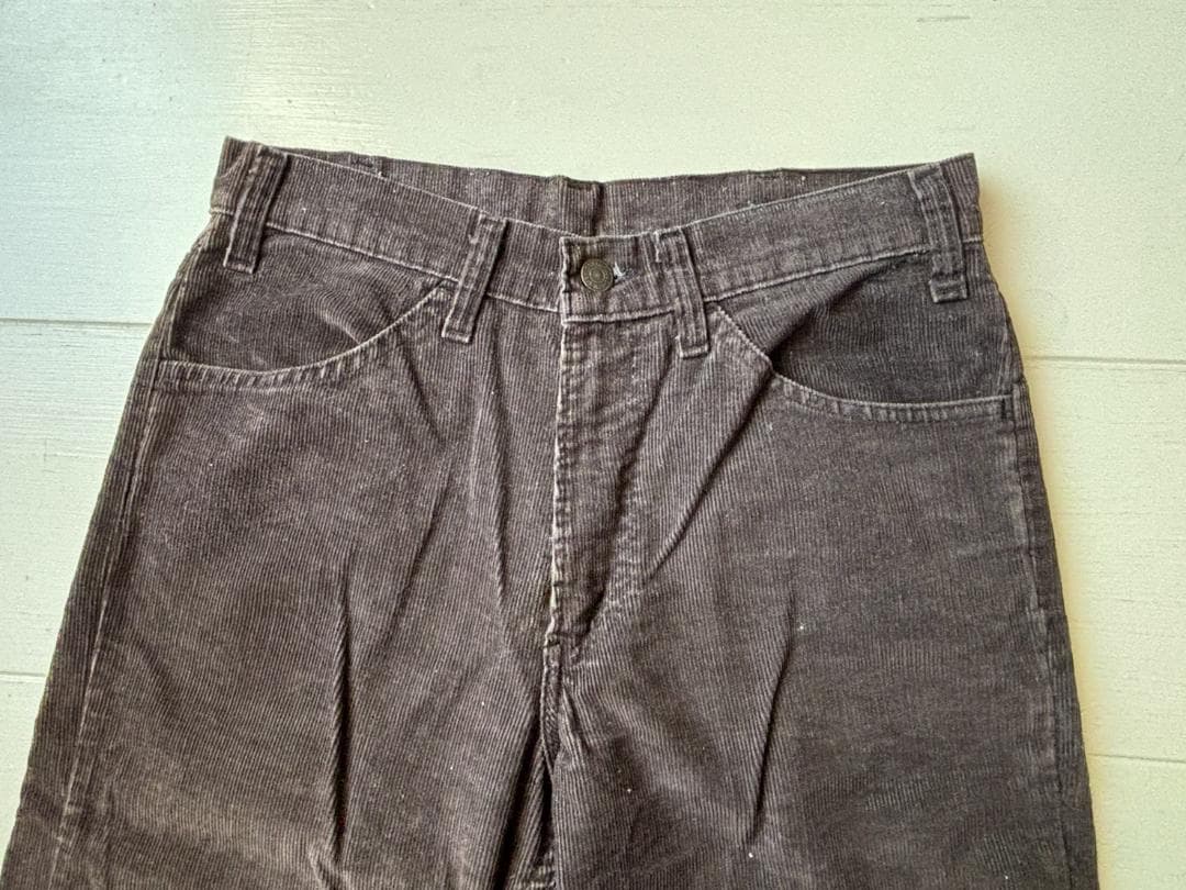80年代 リーバイス 519 コーデュロイパンツ W30 タロン42 USA製