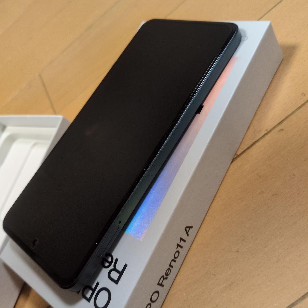 OPPO Reno11 A ダークグリーン ワイモバイル　美品 良品