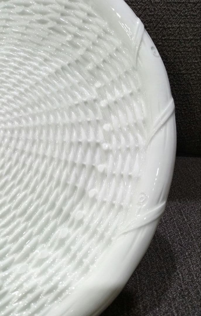 TIFFANY＆Co.　ティファニー　バスケットウィーブ　プレート　大皿　飾り皿