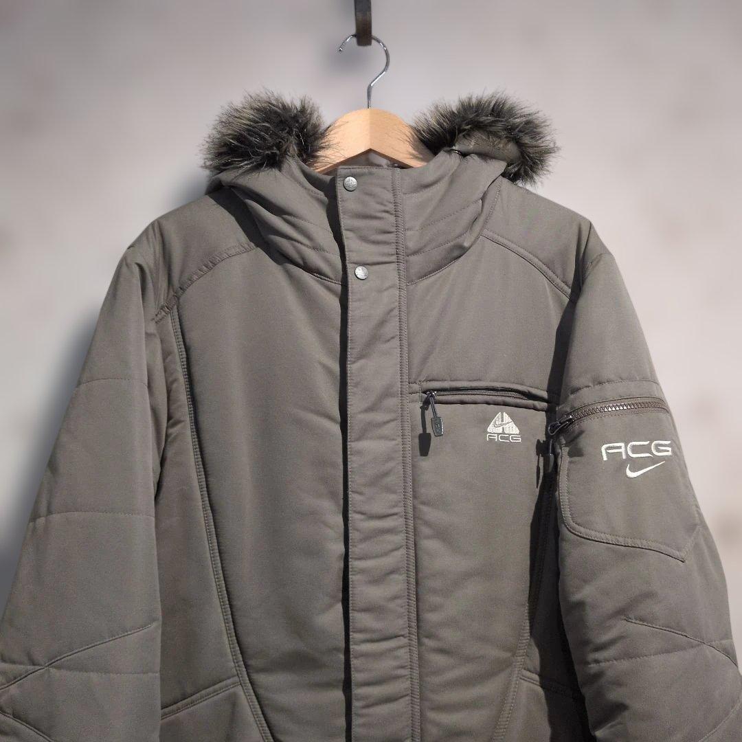 初期 NIKE ACG Tactical Parka Fur Jacket