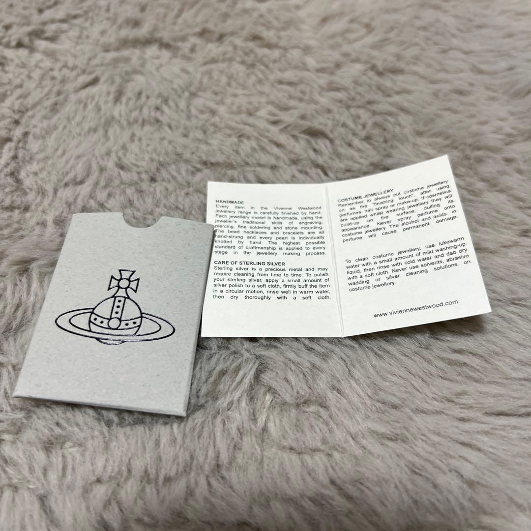 値下げ Vivienne Westwood 片耳ピアス 確実正規品 証明書付き