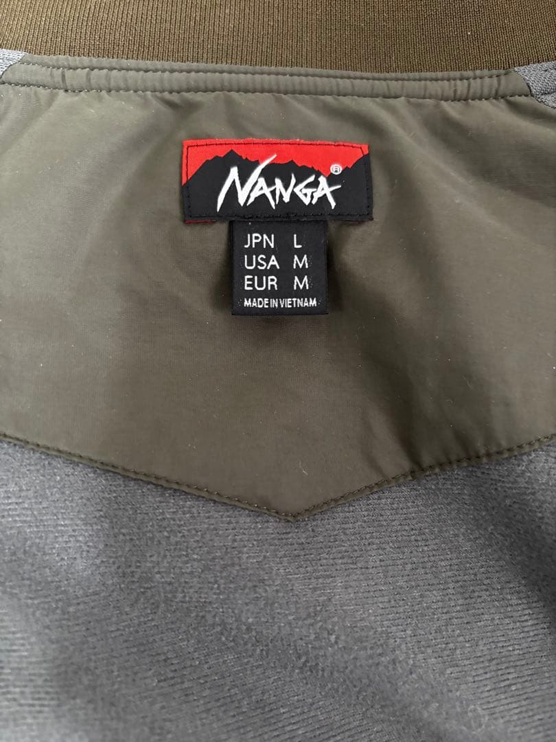NANGA ナンガRIB COLLAR COACH JACKET Lサイズ