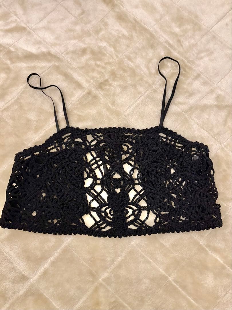 AEWEN MATOPH テープレースキャミソール