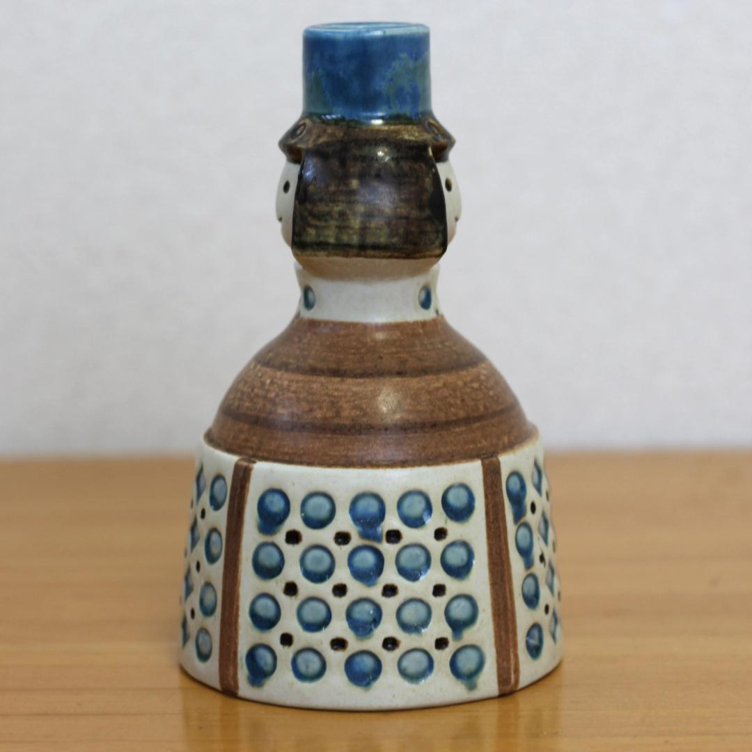 Gustavsberg　グスタフスベリ　陶器のキャンドルホルダー　新郎新婦　北欧