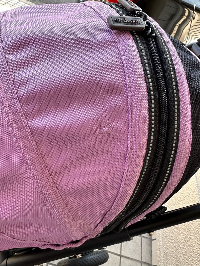 エアーバギードーム2 Airbuggy ライラック色 M フレーム ブレーキ付き