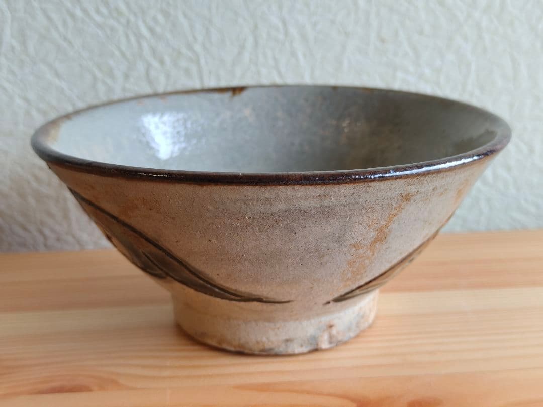 金城次郎 魚文5寸マカイ 壺屋焼 やちむん 沖縄 お茶碗 民藝