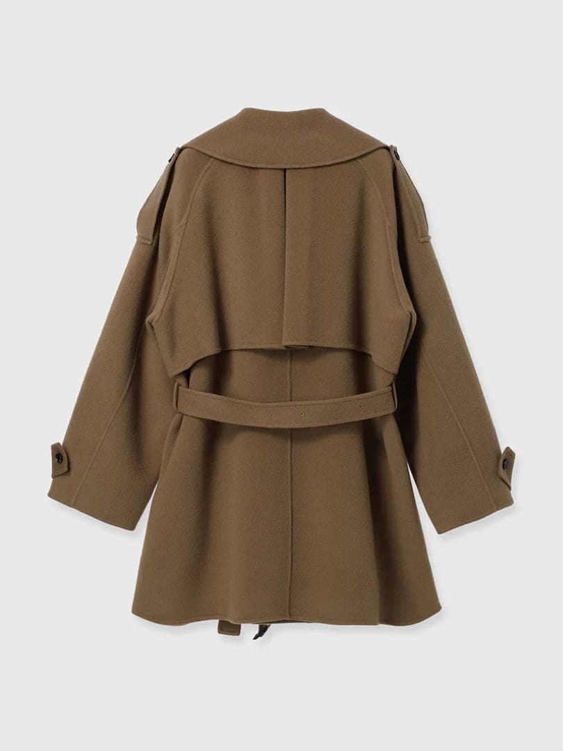 ✨️最終お値下げ✨️ anuans リバーウールミドルトレンチコート