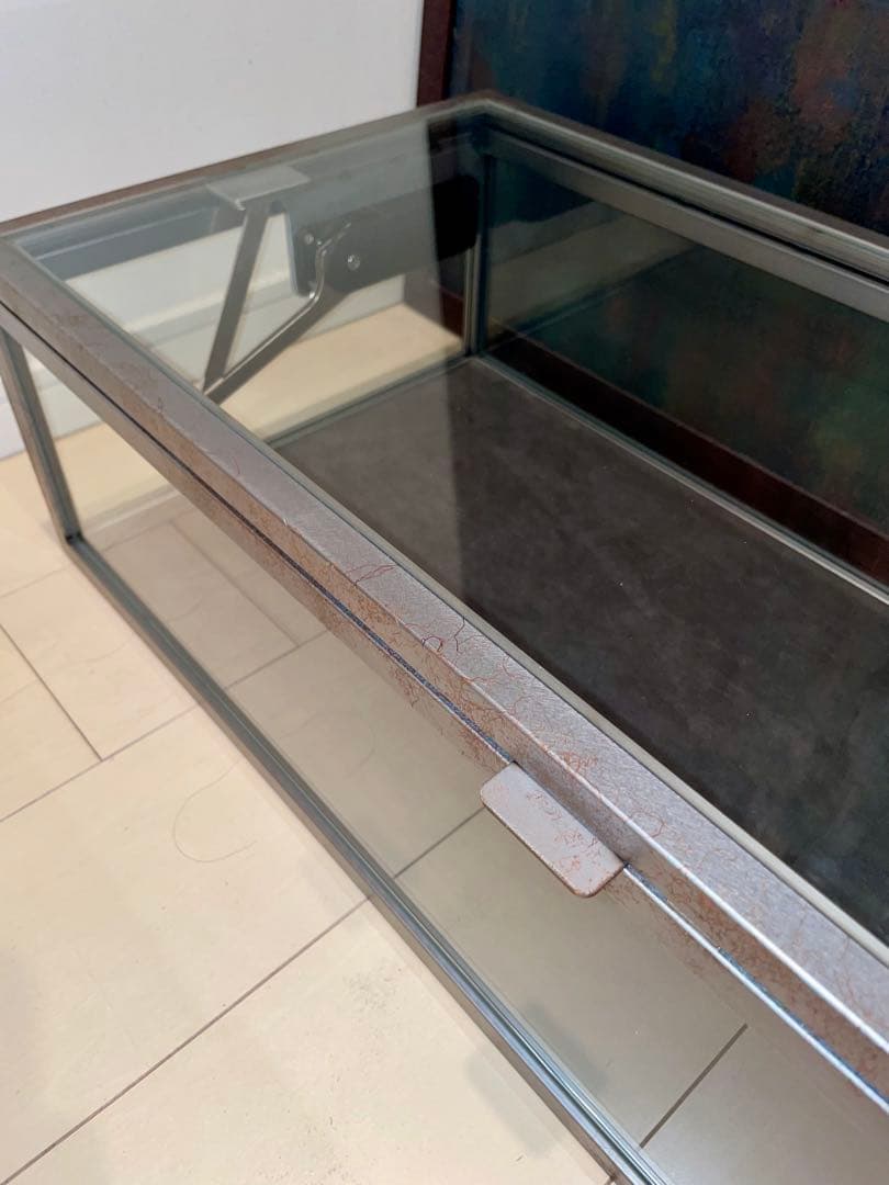 ガラス　スチール　店舗什器 コレクション　ディスプレイ　ショーケース　アイアン