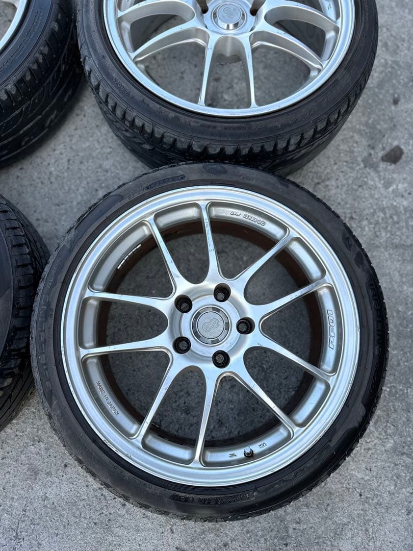 エンケイ　ホイールタイヤ　セット　4本　225/40R18